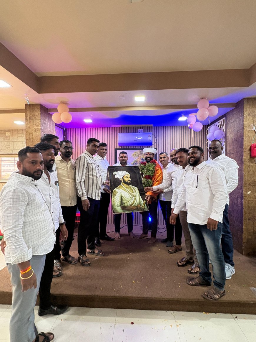 राजकीय : नाणेकरवाडी -महाळुंगे जिल्हा परिषदेचे नवनियुक्त जिल्हा परिषद गणेश बोत्रे यांचा मित्रपरिवाराकडून नागरी सत्कार..!