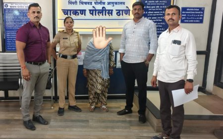 मोठी बातमी : तडीपार आदेशाचे उल्लंघन करणाऱ्या महिलेला चाकण उत्तर पोलिसांनी ठोकल्या बेड्या..