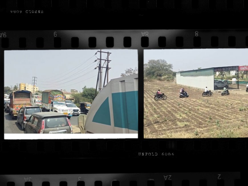 मोठी बातमी : ​पुणे-नाशिक महामार्गावर शिरोली फाट्याजवळ भीषण वाहतूक कोंडी; ४ किलोमीटरपर्यंत वाहनांच्या रांगा, प्रवासी हैराण..