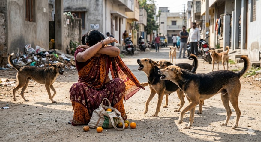 मोठी बातमी : चाकणमध्ये भटक्या कुत्र्यांच्या हल्ल्यात महिलेचा करुण अंत..!