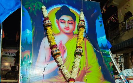 अड्याळमध्ये बुद्ध जयंती उत्साहात.! भव्य रॅलीत नागरिकांचा मोठा सहभाग || सामाजिक एकतेचे दर्शन...