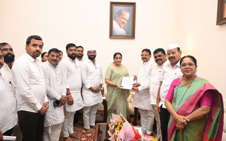 राजकीय : श्रीमती सुनेत्राताई पवार यांच्या उपस्थितीत जिल्हा परिषदेच्या विकासकामांची महत्त्वपूर्ण बैठक; भीमाशंकर देवस्थानच्या हद्दीबाबत खेड तालुक्याची विनंती..