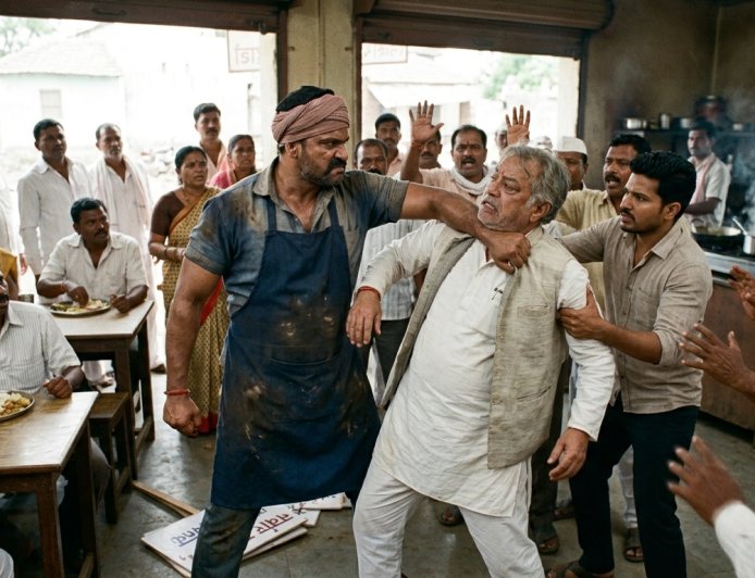 Former Sarpanch Beaten || मुजोरीला बसला चाप! गोनवडीच्या माजी सरपंचाची बिरदवडीत 'यथोच्छ धुलाई'..!
