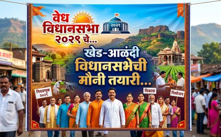 Political Update || खेडच्या राजकीय आखाड्यात 'आजी-माजी'चा धुराळा; अन्य नेत्यांच्या मौनाचा 'खेळ' कळेना..!