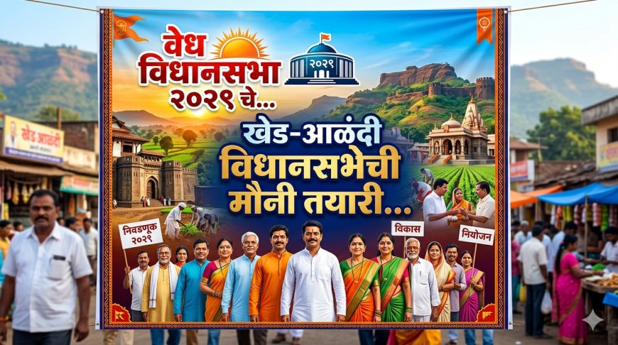 Political Update || खेडच्या राजकीय आखाड्यात 'आजी-माजी'चा धुराळा; अन्य नेत्यांच्या मौनाचा 'खेळ' कळेना..!