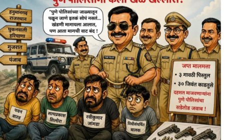 Crime News || ५० कोटींच्या खंडणीसाठी गोळीबार करणारी टोळी गजाआड; पुणे पोलिसांची परराज्यात धडाकेबाज कामगिरी..!