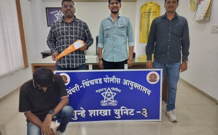 ​🔪 सोशल मीडियावर कोयत्याचा 'धसका'; फोटो व्हायरल करणारा तरुण गजाआड!