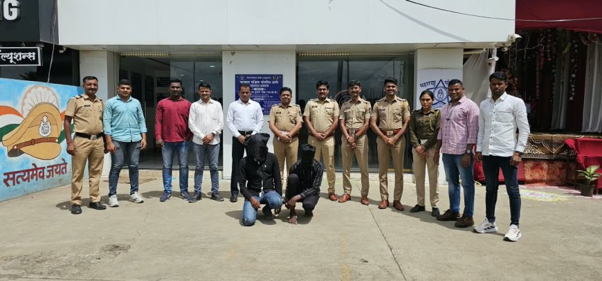 Crime Update || हॉर्न वाजवला म्हणून डंपर चालकाच्या डोक्यात घातली टॉमी; चाकण पोलिसांनी बिदर व लातूरमधून अवघ्या १२ तासांत आवळल्या मुसक्या.!