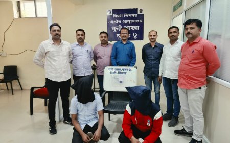 Crime Update || चिंबळीत गुन्हे शाखेचा दणका: गावठी पिस्तूल व जिवंत काडतुसासह दोघांना बेड्या; युनिट-४ ची धडक कारवाई..!