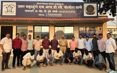 Crime Story || ऊसतोडीच्या पैशांच्या वादातून थरार! आंबेठाण येथून अपहरण झालेल्या इसमाची यवतमाळमधून २४ तासांत सुखरूप सुटका; ८ जण गजाआड..!