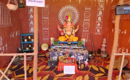 सामाजिक : मातीशी नातं अन् निसर्गाचा सन्मान! अड्याळच्या ‘श्री छत्रपती मंडळा’चा प्लास्टिकमुक्त गणेशोत्सवातून नवा आदर्श..!