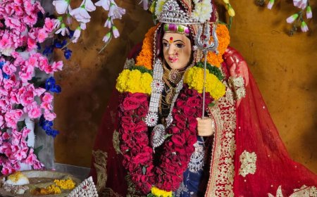 सामाजिक || तीर्थक्षेत्र खालुंब्रेत श्री जोपाईदेवी नवरात्रोत्सवाची जय्यत तयारी; विदुषींच्या अमृतवाणीने रंगणार भक्तीचा जागर!
