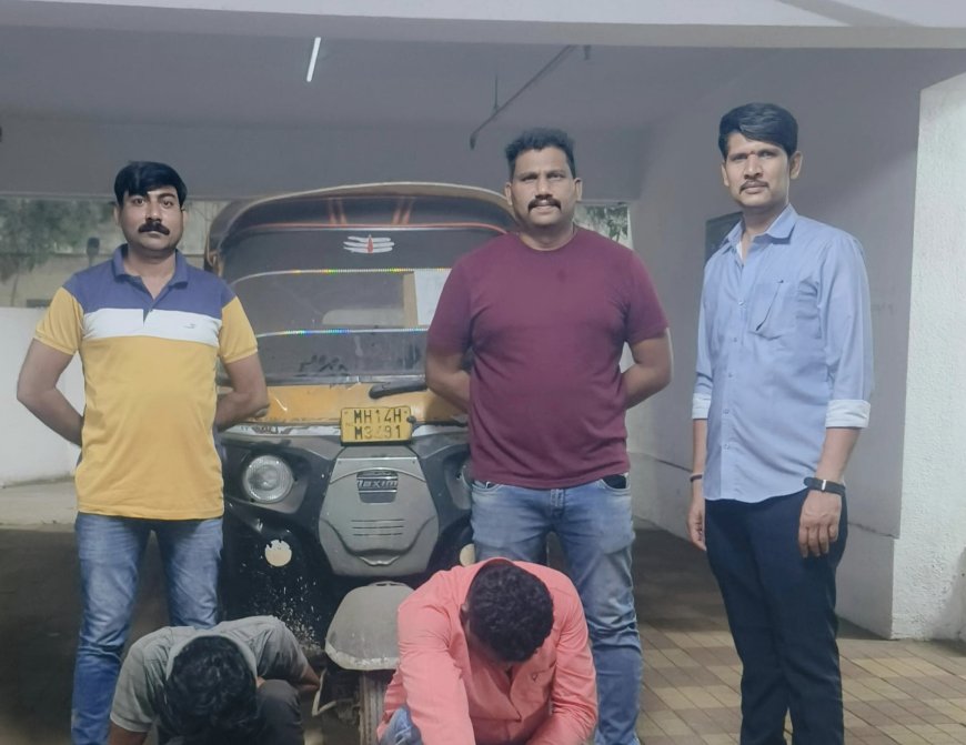 Crime Update || सीसीटीव्ही आणि तांत्रिक विश्लेषणाचा दणका: दिघीतील सेंट्रिंग प्लेटा चोरणाऱ्या टोळीचा पर्दाफाश; गुन्हे शाखा युनिट-३ कडून भंगार व्यावसायिकासह दोघांना बेड्या..!